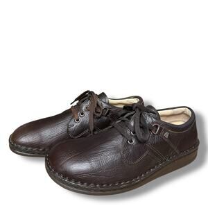 Finn Comfort Vaasa Mens Size 41 Brown Leather Comfort Shoes New Without Box US 8